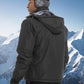WENRONSTA Men's Ski Snow Jacket Winter Coat Warm Waterproof Windbreaker Mountain Snowboarding Hooded Hiking Traval