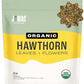 J MAC BOTANICALS Organic Hawthorn Leaf and Flower (16 oz) Dried Hawthorne leaves