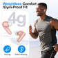 kurdene Wireless Earbuds Bluetooth 5.4 Headphones 60H Playtime Deep Bass Stereo Ear Buds with Mic Comfort Lightweight in Ear Earphones for Workout/Running Pink