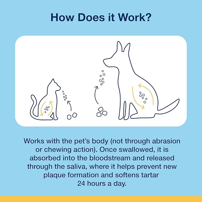 ProDen PlaqueOff Soft Chews with Natural Kelp - for Small & Medium Breed Dogs & Cats - Supports Normal, Healthy Teeth, Gums, and Breath Odor in Dogs & Cats - 90 Soft Chews