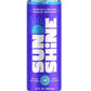 Sunshine Sparkling Energy Drink, Blueberry Lemonade with Daily Essential Vitamins, 360mg of Electrolytes, 70mg of Natural Caffeine, 12 Fl Oz (Pack of 12)