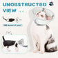 Supet Cat Cone Collar Soft to Stop Licking Scratching, Breathable Comfortable Mesh Recovery Cone for Cats After Surgery Neuter, Lightweight E Cone Collar Alternative (M)