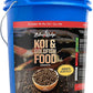 Blue Ridge Koi Fish Food 14lb - Koi Food 3/16” Large and Mini Blend Growth Formula, Goldfish Food, Premium Fish Food for Ponds, Ponds Fish Food, Floating Pond Pellets