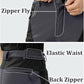 TACVASEN Men's Skiing Snow Pants Fleece Lined Waterproof Winter Insulated Hiking Pant for Outdoor Work Hunting Cargo