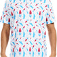 DEOLAX Mens Polo Shirts Fashion Print Mens Golf Shirt Dry Fit Mens Golf Polo Short Sleeve Quick Dry Funny Golf Shirt for Men