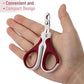 Mr. Pen Cat Nail Trimmer - Wine & White, Cat & Kitten, Small Dog Nail Clipper & Claw Trimmer