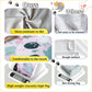 31.5" Cat Wrap for Grooming-Premium Cat Grooming Wrap Cat Restraint for Nail Clipping, Self-Adherent Soft Cat Blanket to Wrap Cat Anti-Scratch Anti-Escape Grooming Bag (Pink, XXL)