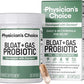Physician's CHOICE Bloat & Gas Probiotic 5-in-1 Proactive Support + Daily Relief - Digestion & Gut Health- Herbals, Digestive Enzymes, Post & Prebiotics - Gas Relief for Adults - Women & Men - 30ct