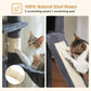 PAWZ Road Cat Tree, 51.6 Inches Cat Tower with Dual Condos, Spacious Perch, Cozy Basket and Sisal-Covered Scratching Posts for Indoor Cats- Dark Gray