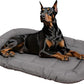 KHONSU PET Durable Dog Bed Tough and Tear Proof Dog Crate Bed, 800lbs Tear Strength PVC-Backed Waterproof Ped Bed Mat Indoor & Outdoor Use for Dogs up to 110 lbs