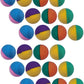 YnFag 24 Pack Foam Soccer Balls Cat Toys for Indoor Cats Cat Balls (24Pcs Two-Color Golf)