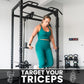 Synergee Dip Station Set of 2 Dip Bar Attachments for Power Racks. Compatible with 2x2 Tube Racks with 1" Holes. Max Capacity 350lbs.