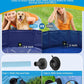 VISTOP Extra Large Foldable Dog Pool XXL, Hard Plastic Shell Portable Swimming Pool for Dogs Cats and Kids Pet Puppy Bathing Tub Collapsible Kiddie Pool (67inch.D x 11.8inch.H, Blue)