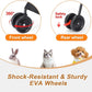 Wedyvko Travel Portable Dog Stroller, Pet Stroller for Small Puppy Dogs & Cats, Up to 33 lbs, Black