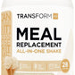 TransformHQ Meal Replacement Shake Powder 28 Servings (Vanilla) - Gluten Free, Non-GMO