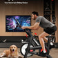 HARISON Semi-Commercial Exercise Bike 400 lbs Capacity, Magnetic Stationary Bikes for Home Gym with Bluetooth & Tablet Holder & Comfortable Seat Cushion