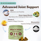 Natural Dog Company Hip & Joint Chews, Chicken Liver & Turmeric Flavor, with Glucosamine Chondroitin for Dogs, Maintains Bone and Joint Health, Supplements for Seniors and Puppies, 90 Count