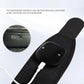 Red Light Therapy Wristband with Heat & Massage, Red Light Therapy Belt - 36 LED Lights, 5 Massage Levels & 3 Heat Settings, Rechargeable Portable Design(1Pce Black)