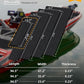 FOCEAN Boat Flooring EVA Foam Boat Decking Faux Teak Marine Flooring Boat Mat Boat Carpet Sheet for Motorboat RV Yacht Kayak Surfboard, 94.5"x 47.2"/35.4"/23.6"/15.7"