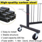 Hockey Gear Drying Rack - Ice Hockey Stick Holder Field Hockey Equipment Dryer - Large Hockey Display Storage Rack Sports Metal Tree Stand for Lacrosse (Patent Protected)
