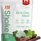 310 Nutrition All-In-One Meal Replacement Shake Powder - Plant-Based Protein Smoothie Blend w/High Fiber, Probiotics & Adaptogens - Low Carb, Vegan, Keto & Paleo Friendly - Chocolate Mint - 14 Srv