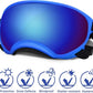 Large Dog Sunglasses with Adjustable Strap UV Protection, Winproof Dog Puppy Sunglasses, Suitable for Medium-Large Dog Pet Glasses, Dogs Eyes Protection(Colorful)