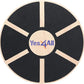 Yes4All Versatile Wooden Wobble Balance Board, Balance Trainer for Mobility Training, Standing Desk, Core Training, Exercise Balance Stability Trainer