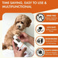 Dog Paw Cleaner | Gentle & PH-Balanced | Dog Paw Wash for All Breeds | Nourishing Formula with Aloe Vera | Portable & Easy-to-Use | Paw Cleaning Foam with Silicone Brush - 5.1 Fl Oz