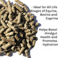 New Country Organics | Beet Pellets | Beet Pulp for Horses | Higher Fibre and Non-GMO | 40 lbs