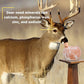 New 8 lbs Animal Himalayan Salt Lick on Rope for Horses, Deer, Rabbits, Cows and Other Livestock | Lick Salt for Deer | Digestive Aid for Animals | Horse Treats (8 lbs)