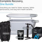 Cold Plunge Tub with Water Chiller (Maintains 37°F) – Complete Ice Bath Tub With Chiller – Ice Bath Water Chiller System with Hoses & Pumps – Cold Plunge Chiller for Recovery, Athletes & Home Use