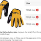 woom TENS Bike Gloves, Child’s & Youth Bicycle Full Finger Protection with Grip for Road Cycling & Mountain Biking (Boys & Girls)
