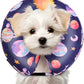 CuteBone Inflatable Soft Dog Cone with Removable Fleece Covers for Small/Medium/Large Dogs and Cats After Surgery GWB11S
