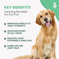 Walk-Easy Cat & Dog Joint Pain Relief, Effective Cat Pain Reliever, Anti Inflammatory & Natural Dog Hip and Joint Supplement Helps with Mobility, Limping, Hip Dysplasia and ACL Tear, 400 Small Pills