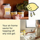 Fresh Wave Lemon Odor Removing Gel Refill, 63 oz. - Safer Odor Absorbers for Home, Natural Plant-Based Odor Eliminator, Every 15 oz. lasts 30-60 Days, For Cooking, Trash & Pets