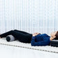Leewadee Small Yoga Bolster – Shape-Retaining Cervical Neck Roll, Tube Pillow for Comfortable Reading, Kapok Filling, 22 x 6 x 6 inches