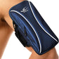 HiRui Arm Bag & Wrist Bag Phone Holder, Sports Running Armband for Gym, Cycling & Workout, Compatible with iPhone 16/15/14 Series, Samsung Galaxy & More, Reflective, Adjustable, Secure Fit (Blue)