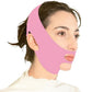 V Line Lifting Mask Chin Strap for Sleeping, Face Lifting Strap, Chin Strap, Jawline Shaper, Jaw Strap, Double Chin Reducer,Face Lift Tape & Snoring Solution (Pinkk)