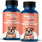 Mange Treatment for Dogs, Natural Dog Itching Skin Relief for Demodectic & Puppy Mange, Mites, Canine Scabies, Helps Dogs Skin Irritation, Hot Spots, Hair Loss, and Canine Dandruff, 800 Odorless Pills