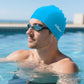 Firesara Fabric Swim Cap, High Elasticity Swimming Cap Keeps Hair Clean Breathable Fit Both Long Hair Short Hair, Swim Caps Woman Girls Men Kids One Size Hat