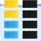 AquaMiracle Aquarium Filter Replacement Sponge, Fish Tank Filter Replacement Parts, Including 2 x Coarse Sponge, 2 x Fine Sponge & 4 x Carbonized Sponge (for Model: QF088/QF188/QF288)