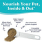 Solid Gold Cat & Dog Multivitamin Powder - Kelp Powder, Omega 3 & Vitamins for Dental, Digestive, Immune, Skin & Coat Health - Multi Vitamin for Dogs & Cats - Cat & Dog Food Additive Supplement - 5oz