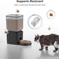 Automatic Dog & Cat Feeder with Camera & WiFi – 8L/34 Cups, 1080P Night Vision, 2.4 & 5G WiFi, 2-Way Talk, 10s Voice Recording, Timed Food Dispenser, Up to 99 Portions, 15 Meals Per Day