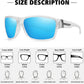 STORYCOAST Polarized Sports Sunglasses for Men Women Unbreakable Frame Cycling Fishing Driving
