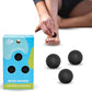 RAD Micro Rounds – Firm Yoga Deep Tissue Massage Ball Set – Myofascial Release Balls for Feet, Plantar Fasciitis, Jaw & Hands – Trigger Point & Mobility Therapy (3-Pack)