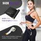 60 Meters Black Osmotic Plastic Body Wrap,Workout & Sweat Enhancer Stomach Film Body Applicator Power Wrap,DIY Sauna Wrap(2 Rolls)