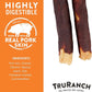 Large Pork Skin Rolls - Chicken-Wrapped Jerky Collagen Rolls - Collagen Chews for Dogs - Real Pork Skin - Rawhide Alternative - Easy to Digest Treat, 1 Bag, 2 Count