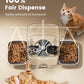 oneisall Automatic Cat Feeders 2 Cats, 20 Cups/5L Cat Auto Feeder, Automatic Cats Food Dispenser for Small Pets Indoor, Timed Pet Feeder for Dry Food