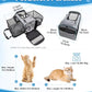 Expandable Travel Pet Bag, Scratch-Resistant Breathable Mesh, Crossbody&Tote Design, Durable&Spacious, Pet Carrier with High-Visibility Windows, Easy-Cleaning Fabric, Removable Soft Pad&Shoulder Strap
