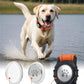 TagME Airtag Dog Collar,Waterproof Reflective Pet Collar with Airtag Holder,Soft Padded and Double D-Rings for Extra Large Dogs,Orange